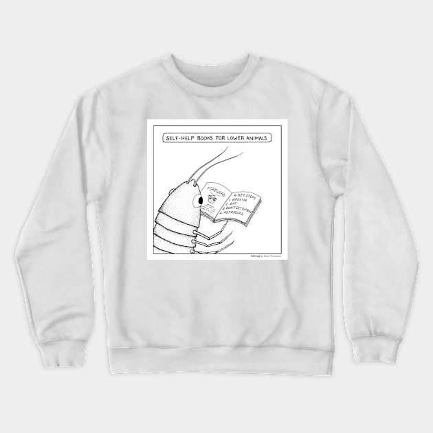 Self help books Crewneck Sweatshirt by stevet3214